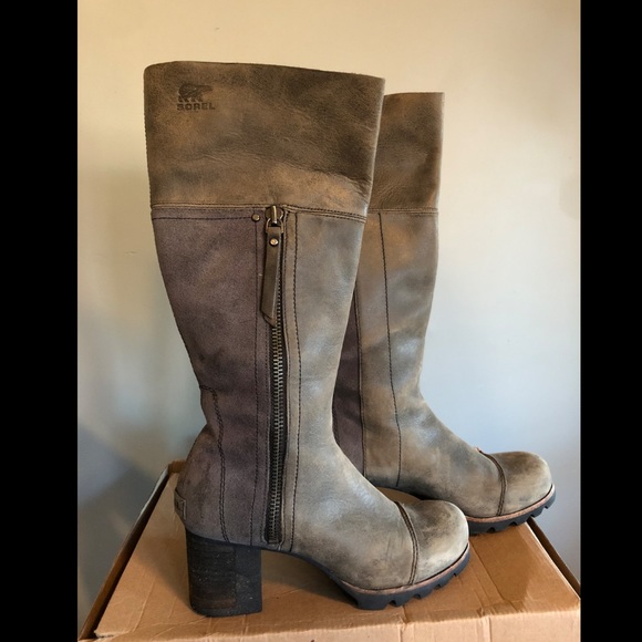 sorel women's addington tall knee high boot